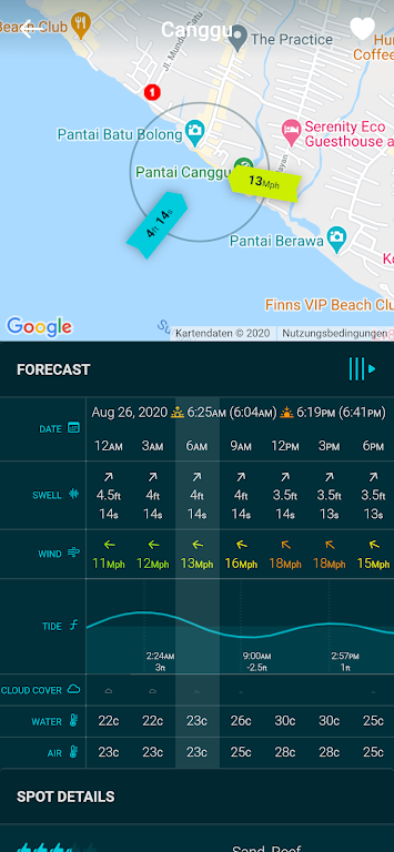 Spotadvisor - Surf Forecast Screenshot 2