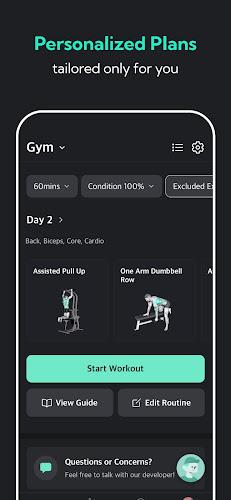 Planfit AI Gym Workout Plans Screenshot 4