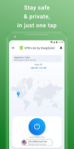 VPN Lite Without Registration Screenshot 1