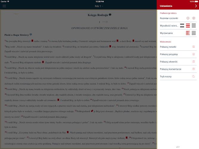 Pismo Święte z komentarzem Screenshot 16