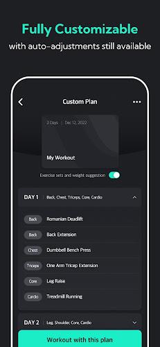 Planfit AI Gym Workout Plans Screenshot 6