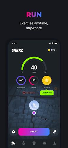 SNKRZ - A fitness rewards app Screenshot 3