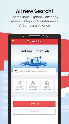 TimesJobs Job Search App Screenshot 1