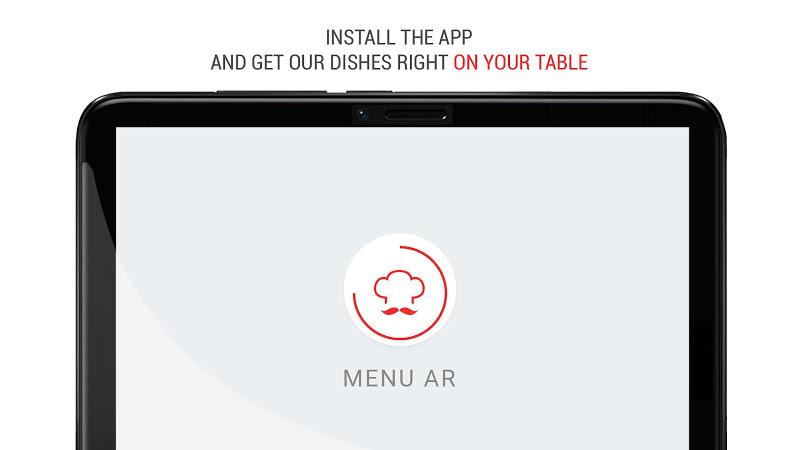 Menu AR Augmented Reality Food Screenshot 11