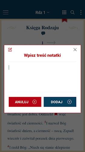 Pismo Święte z komentarzem Screenshot 5