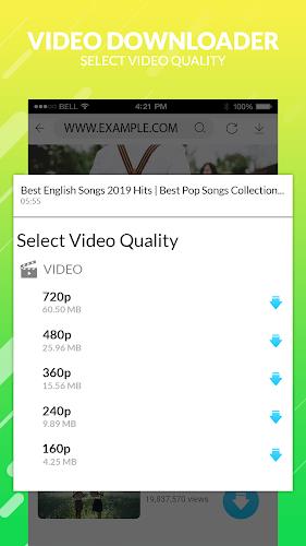 mp4 video downloader Screenshot 1