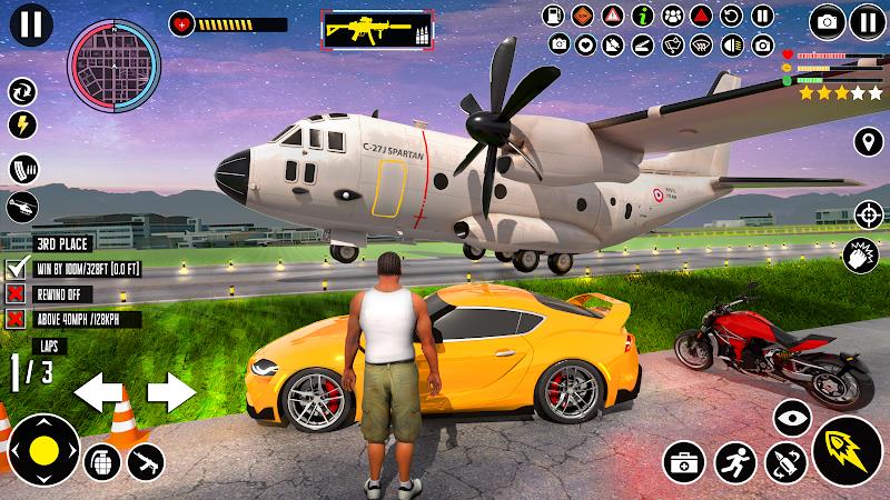 Crazy Car Driving School Games Screenshot 2