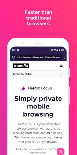 Firefox Focus: No Fuss Browser Screenshot 4