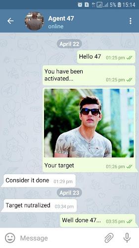 Telefun Fake chat maker Prank Screenshot 4