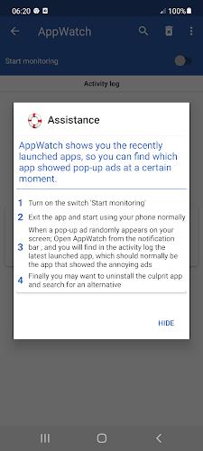 AppWatch - Popup Ad Detector Screenshot 2