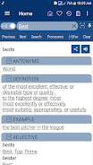 English German Dictionary Screenshot 1