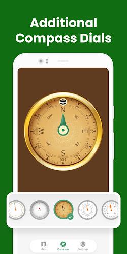 Qibla Finder Compass 100% Screenshot 1