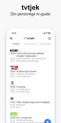 Tvtjek - Dansk TV-Guide Screenshot 1