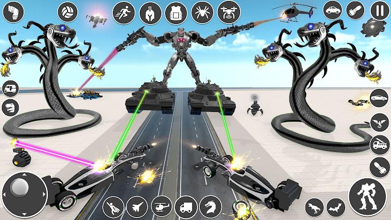 Anaconda Car Robot Games Screenshot 20