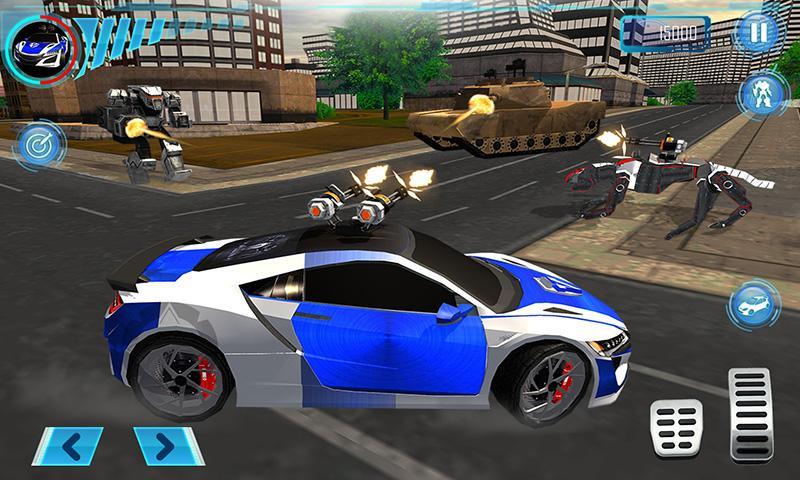 Multi Robot Transform Car Game Screenshot 4