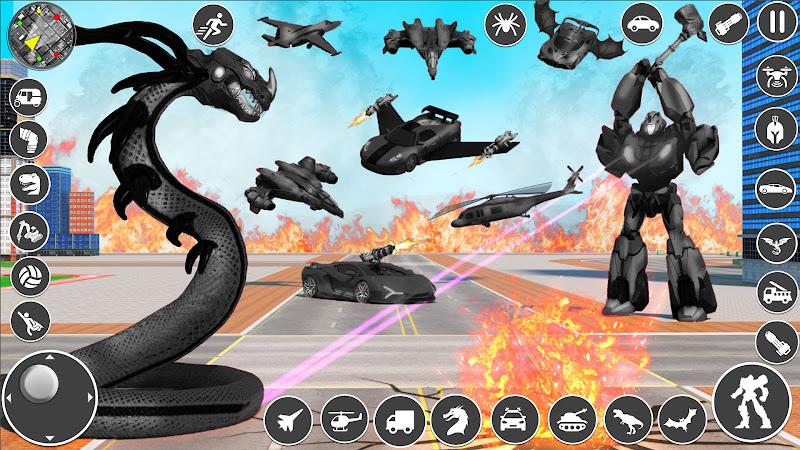Anaconda Car Robot Games Screenshot 19