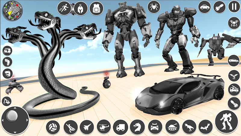 Anaconda Car Robot Games Screenshot 3