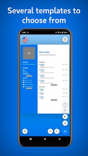 Resume Builder - CV Maker PDF Screenshot 4