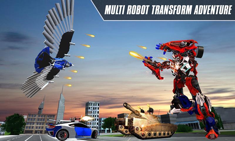 Multi Robot Transform Car Game Screenshot 1