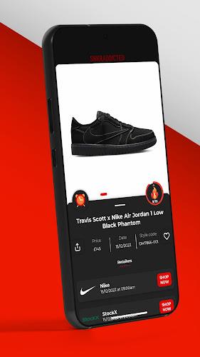SNKRADDICTED – Sneaker App Screenshot 1