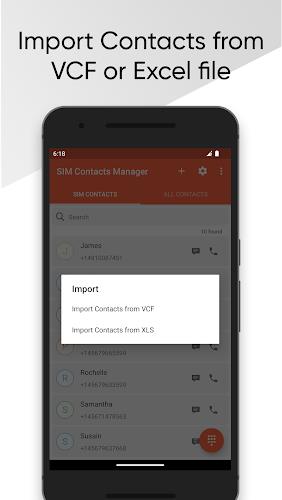 SIM Contacts Manager Screenshot 7