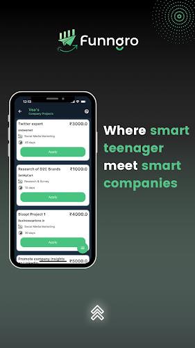 Funngro:Teens earn- Freelancer Screenshot 7