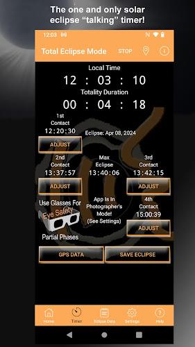 Solar Eclipse Timer Screenshot 1