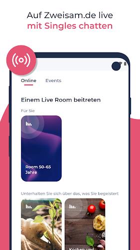 Zweisam: Single Dating 50+ Screenshot 2