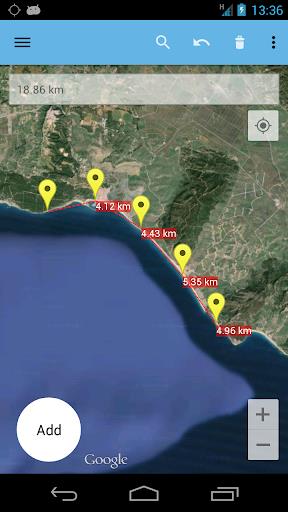 AndMeasure (Area & Distance) Screenshot 4