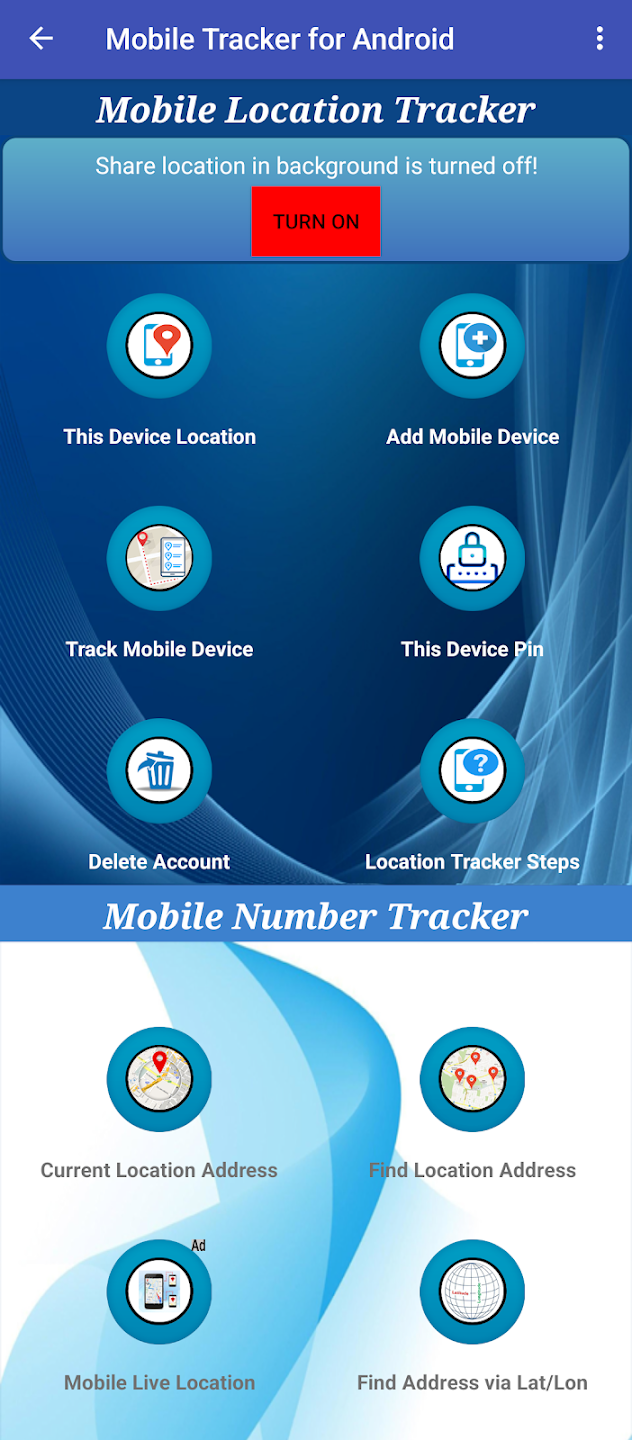 Mobile Tracker for Android Screenshot 3