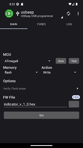 ZFlasher AVR Screenshot 3