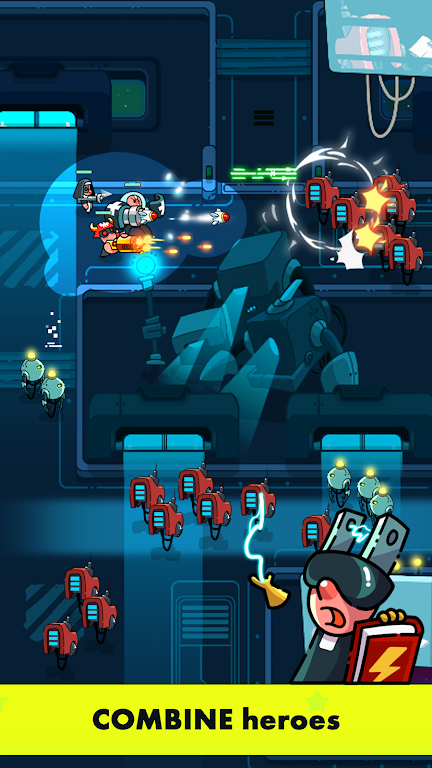 Space Squad: Crash Robots Screenshot 3