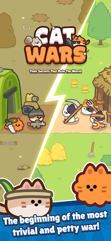 Cat Wars - Secret of Evolution Screenshot 1