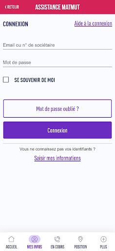 Assistance Matmut Screenshot 2