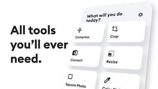 Photo Tools: compress, resize Screenshot 1