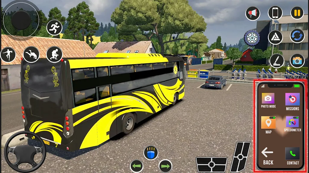 Coach Bus Driving Games Bus 3D Screenshot 1