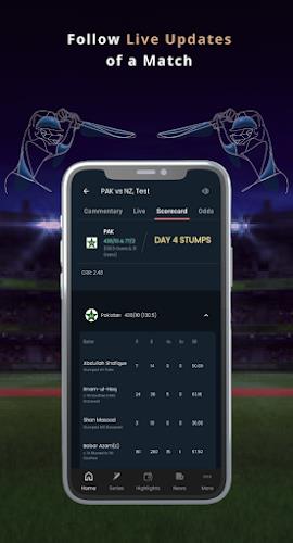 Max Cricket Live Line Screenshot 6