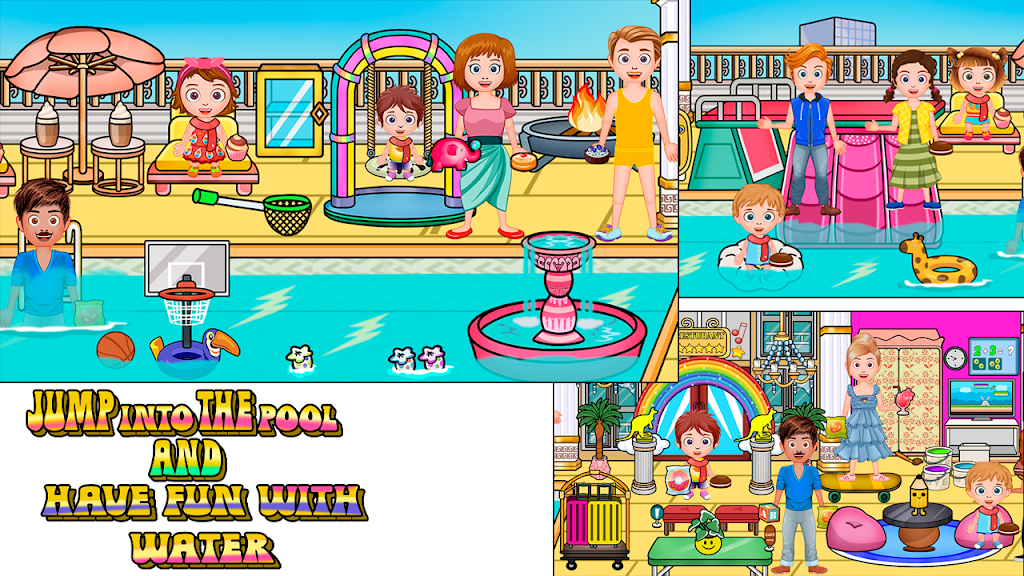 My Family Town : Resturant Screenshot 4