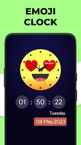 Live Clock wallpaper app Screenshot 4