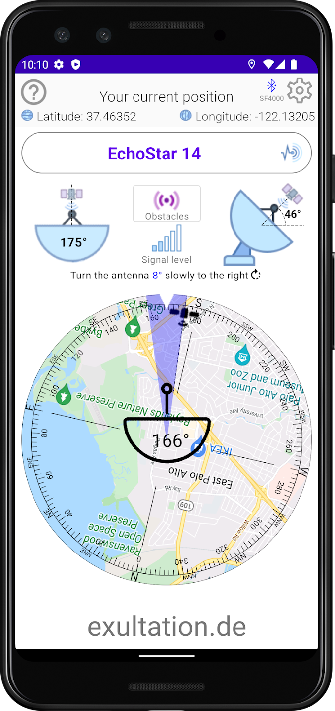 Satellite Finder (DishAligner) Screenshot 3