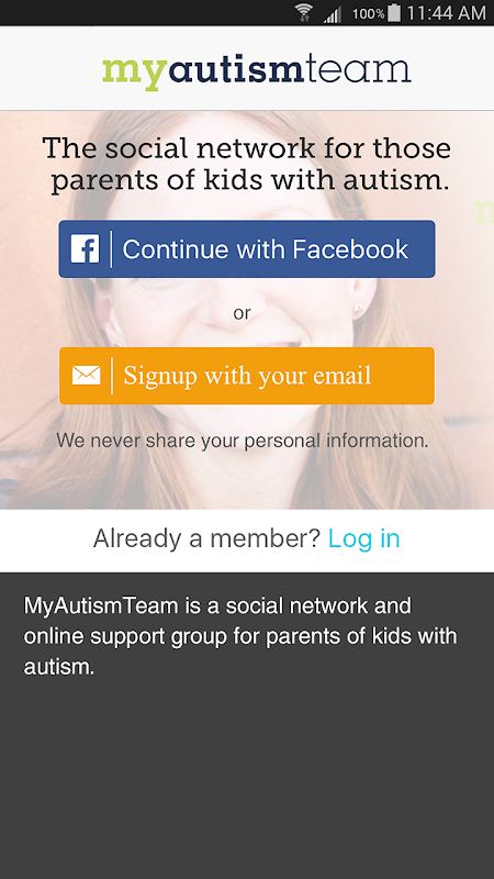 Autism Support Parent Group Screenshot 1