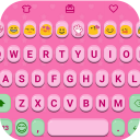 Pink Jelly Emoji Keyboard Skin APK