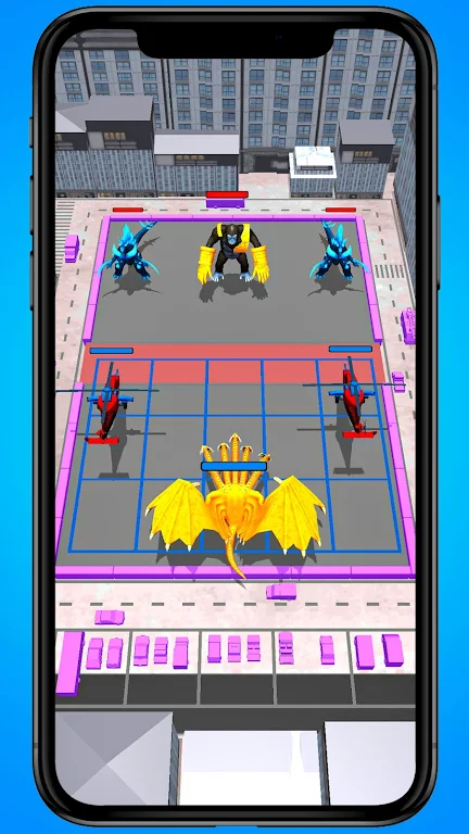 Merge Giant Kaiju Fight Master Screenshot 4