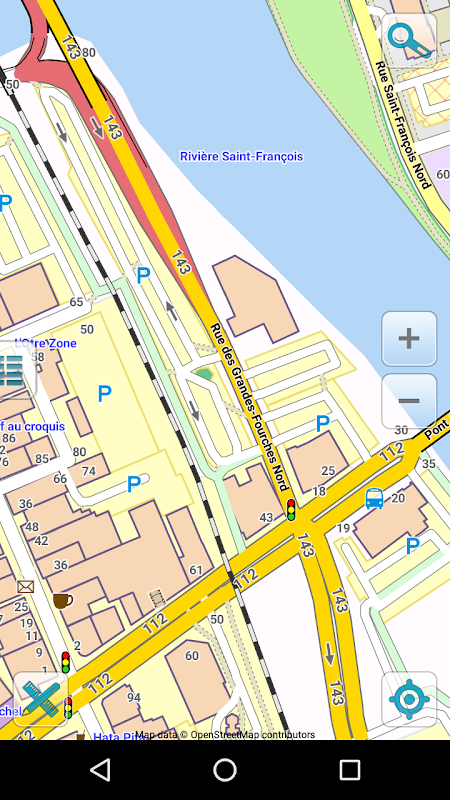 Map of Sherbrooke offline Screenshot 4