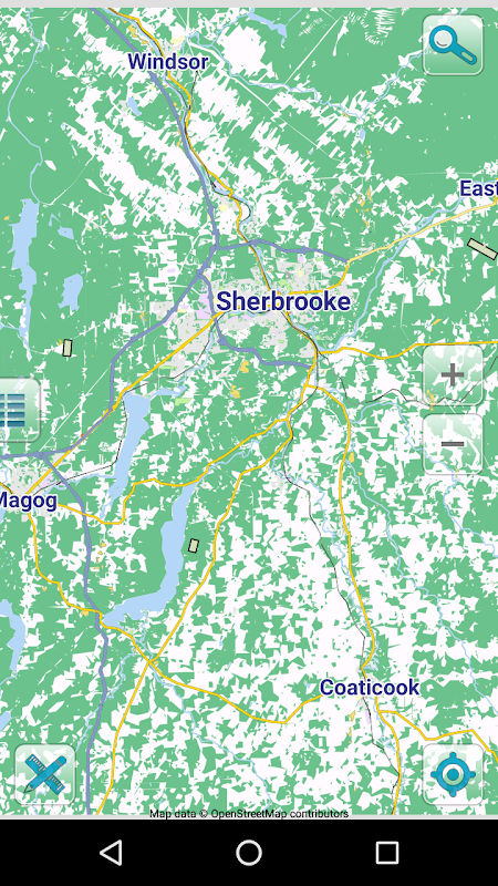 Map of Sherbrooke offline Screenshot 5