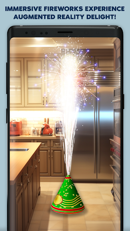 AR Fireworks Simulator 3D Screenshot 2