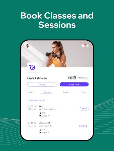 Fit by Wix: Book, manage, pay Screenshot 10