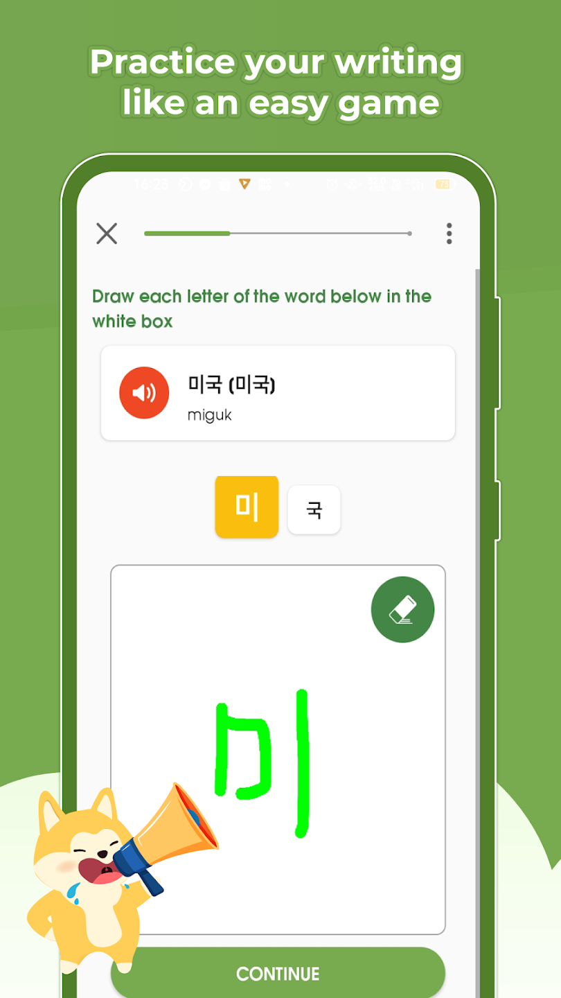 Learn basic Korean - HeyKorea Screenshot 2