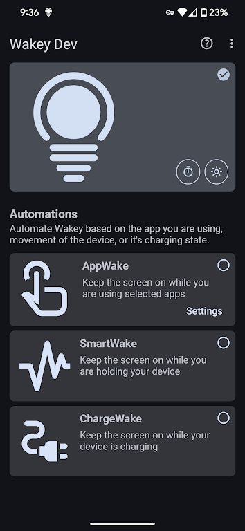 Wakey: Keep Screen On Screenshot 4