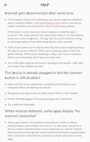 Tetrd: USB Universal Tethering Screenshot 23
